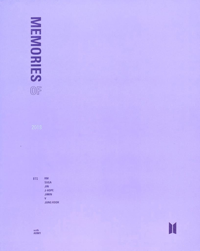 BTS Memories of 2018 DVD Blu-ray Photo Card Album Collection