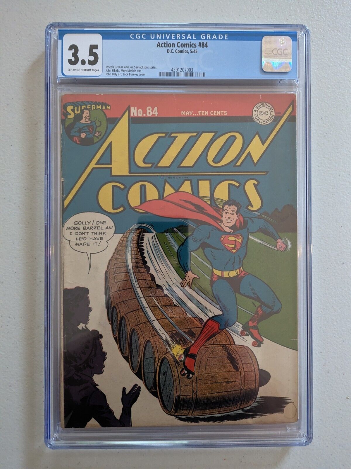 Action Comics 84 Golden Age 1945 DC Comics Superman 