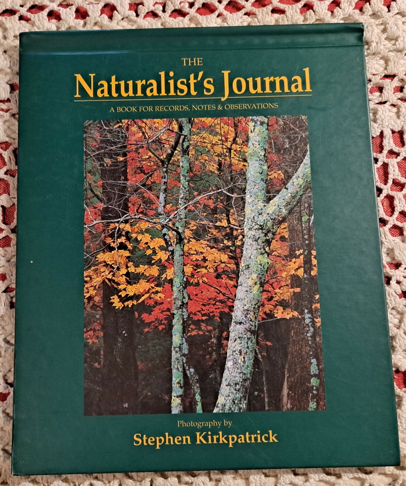 The Naturalist\'s Journal by Stephen Kirkpatrick SIGNED,1994, no marks or writing