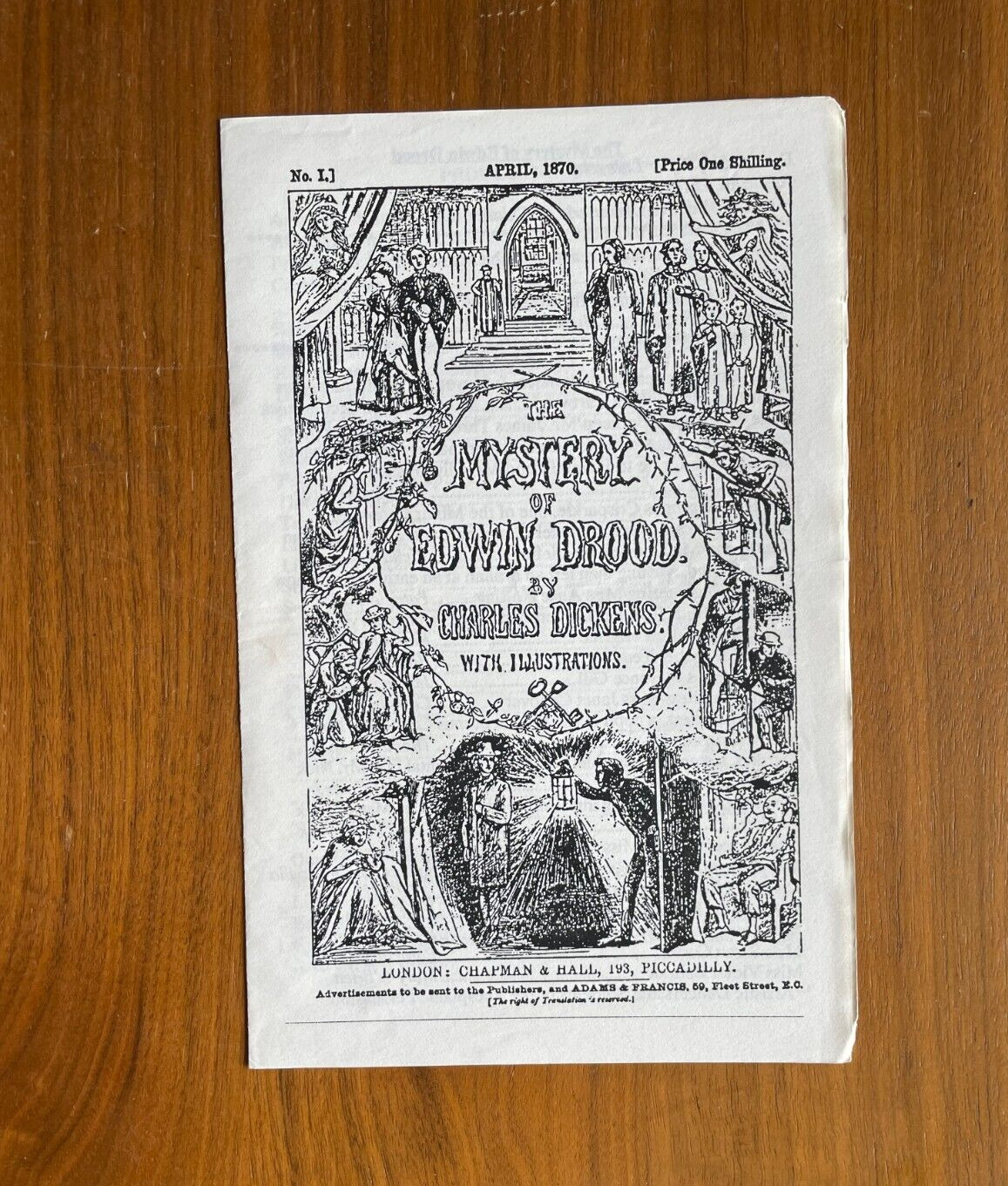 The Mystery Of Edwin Drood By Charles Dickens Playbill Brundage Playhouse