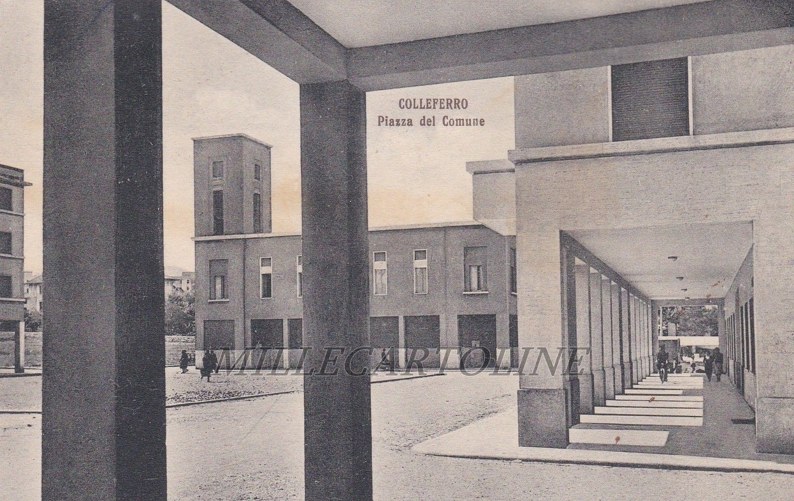 COLLEFERRO: Piazza del Comune 1938