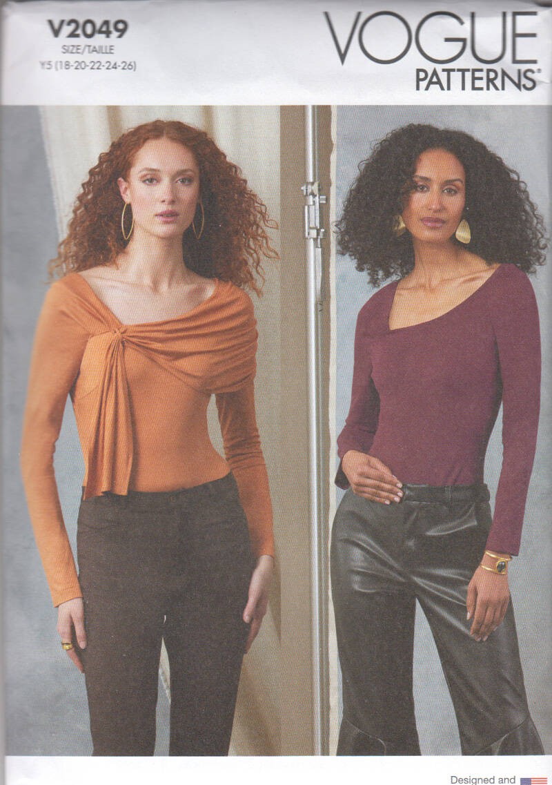 Sewing Pattern Vogue 2049  Misses\' Bodysuits