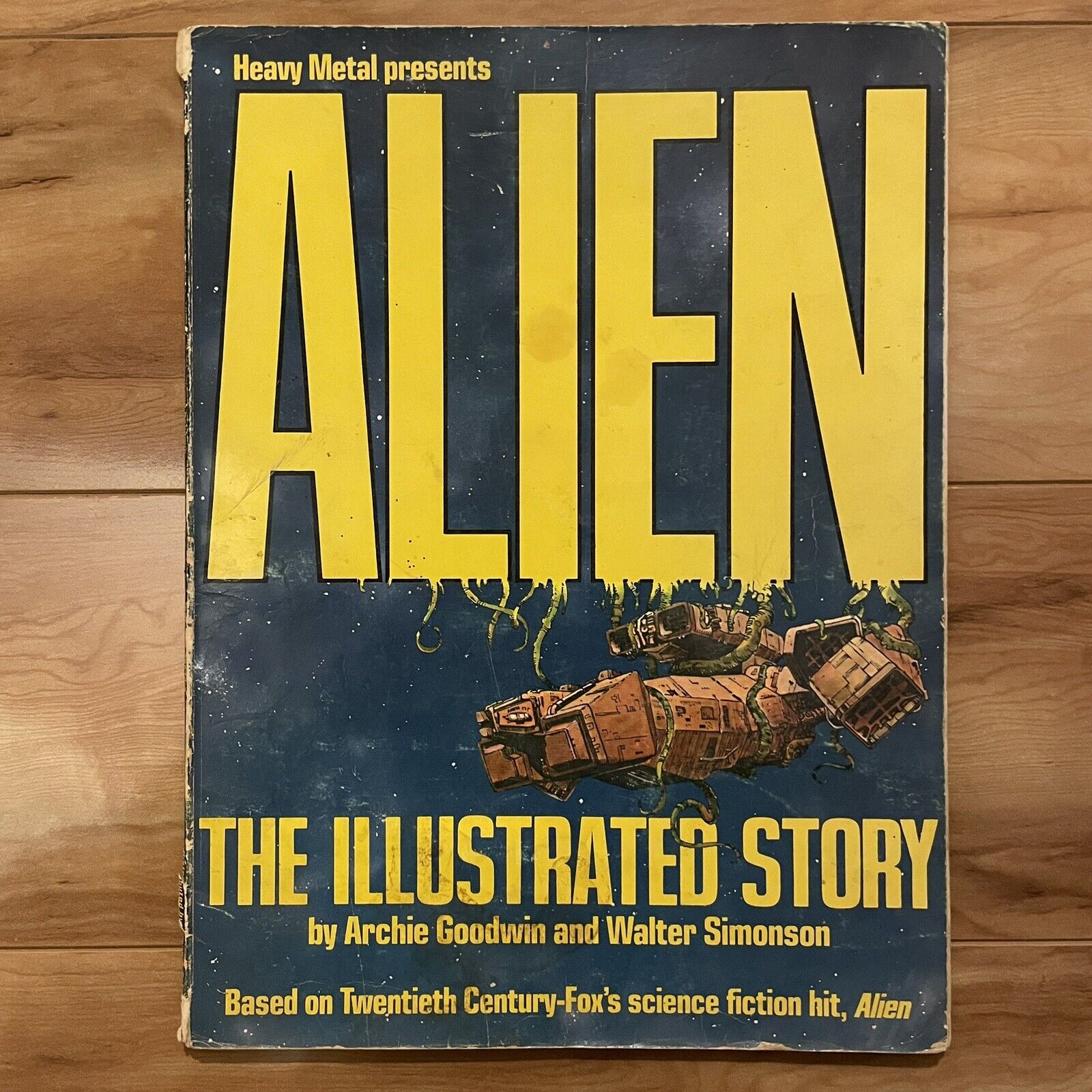 Heavy Metal Presents Alien The Illustrated Story 1979 Walt Simonson Art Sci Fi