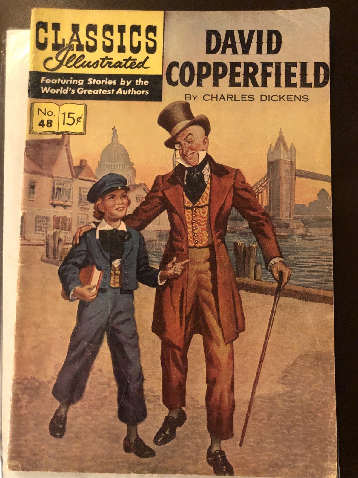Classics Illustrated #48. David Copperfield By Charles Dickens. June 1948