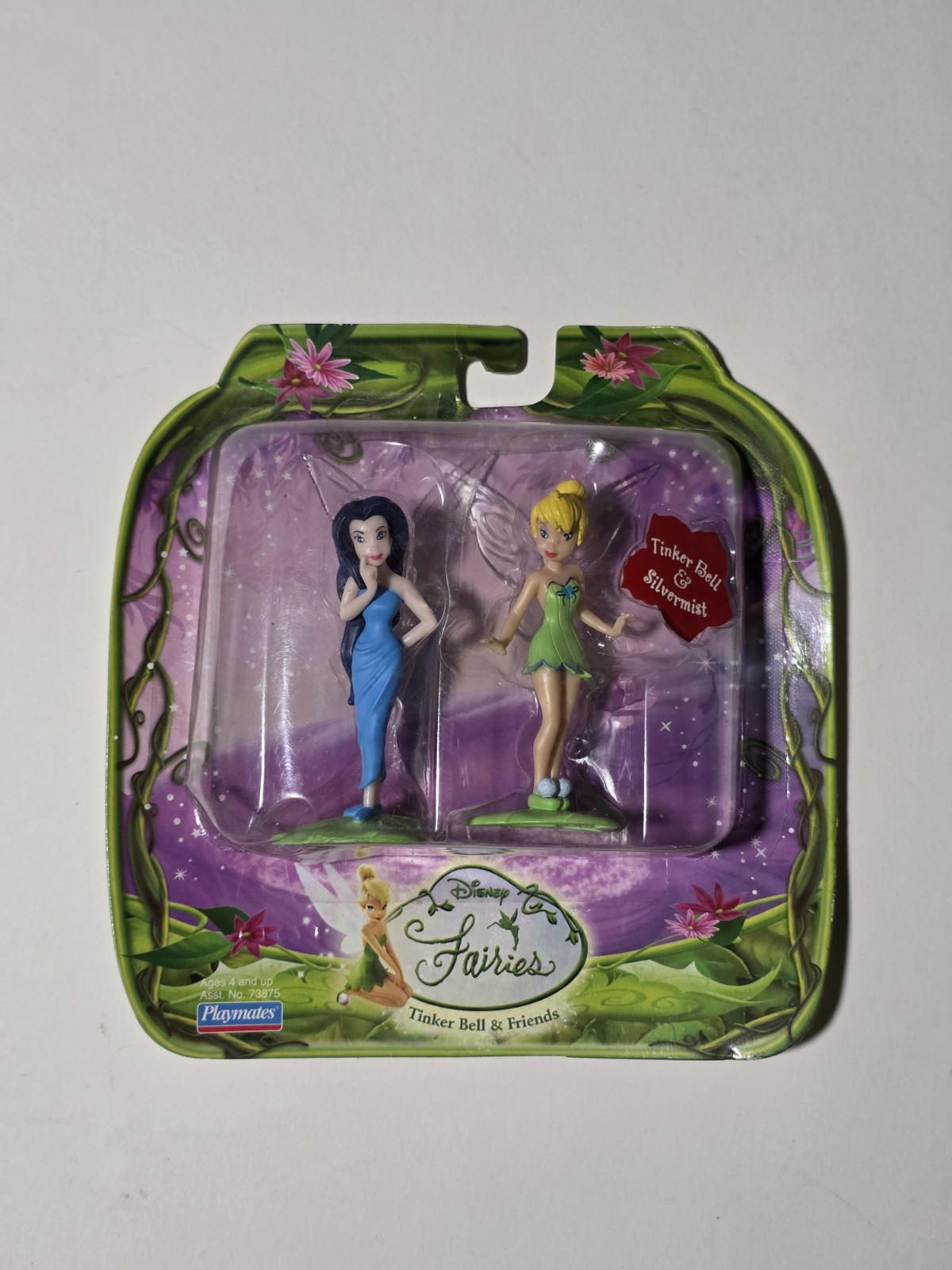 Playmates Toys Disney Fairies Tinker Bell & Friends Silvermist Figurines 2007 