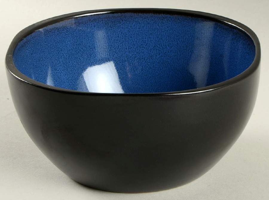 Gibson Designs Soho Lounge Blue Soup Cereal Bowl 7681301