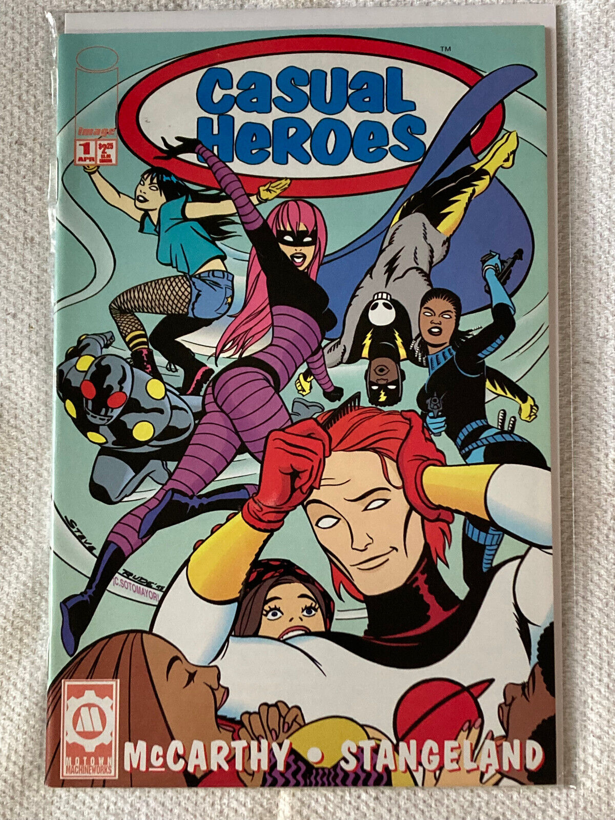 Casual Heroes #1 1996 VF+ Image Comics