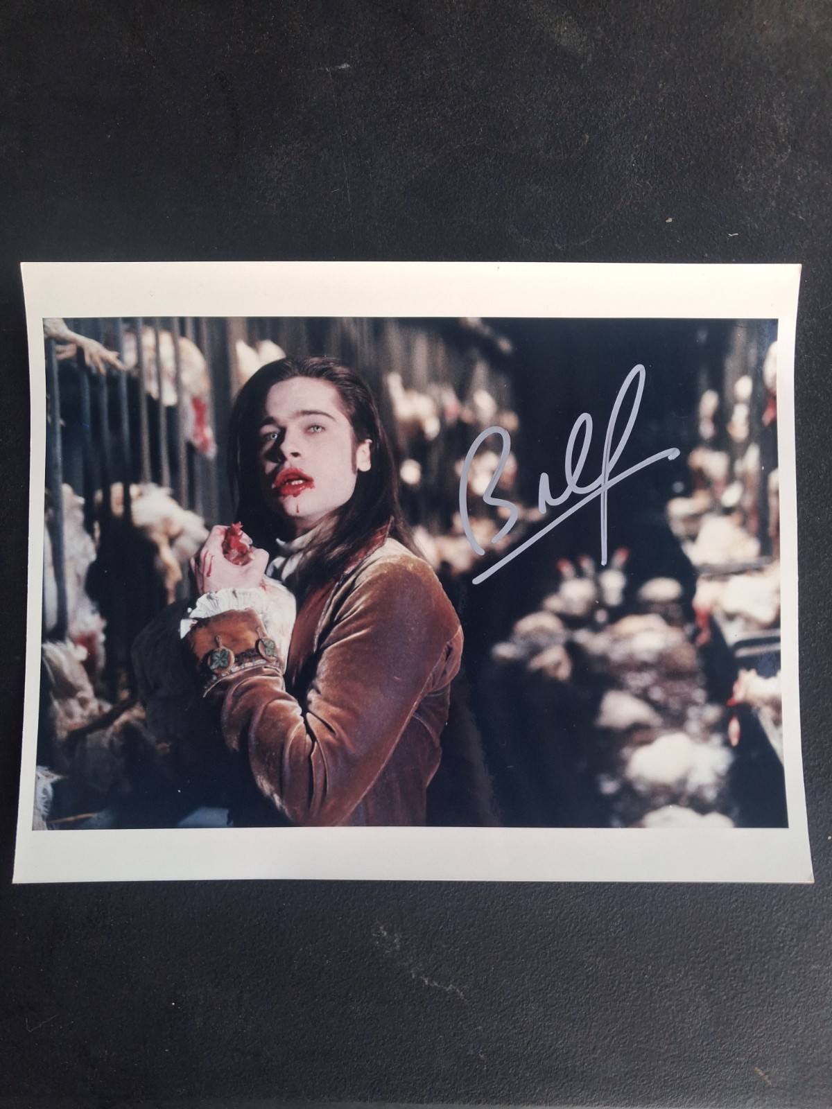 Brad Pitt Signed Autograph With C.O.A 1994 Interview With The Vampire.