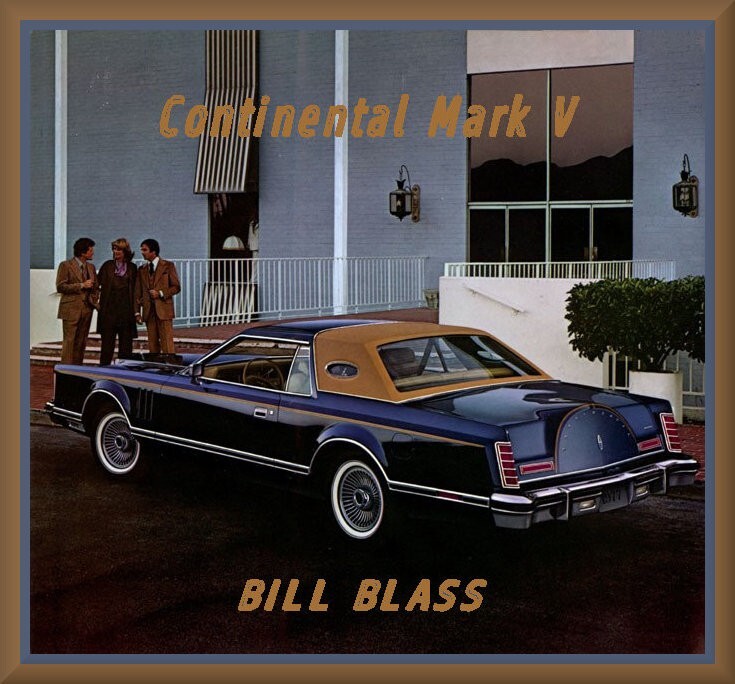 1977 Lincoln Continental Mark V BILL BLASS, Toolbox - Refrigerator Magnet 42 MIL
