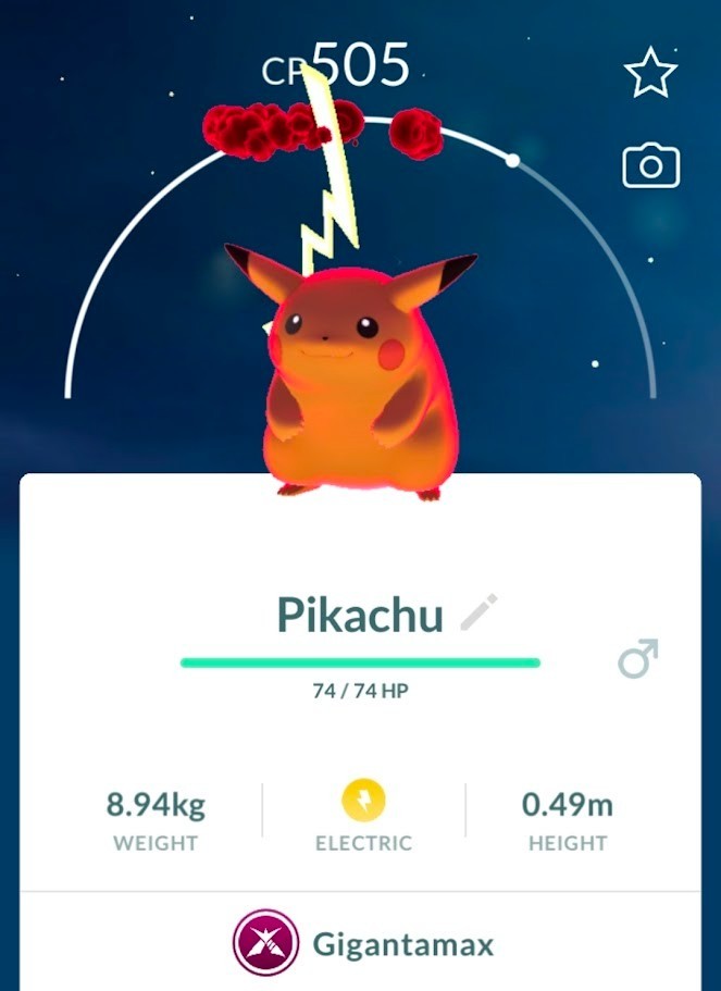 ⚡ GIGANTAMAX PIKACHU ☁️ Pokémon GO Trade 🔄 Remote Delivery | G-Max ⚡