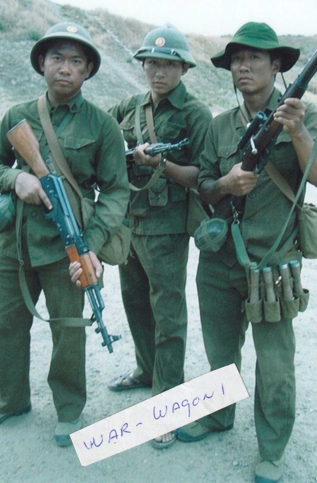 Vietnam  War  Photos --  North Vietnam Soldiers..