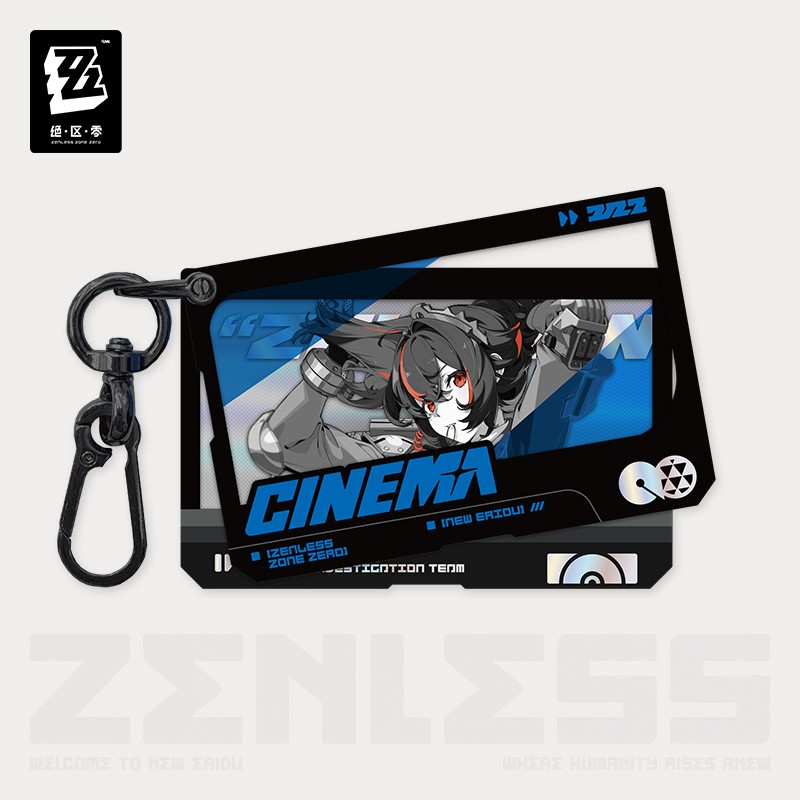 Official ZZZ Zenless Zone Zero Zhu Yuan Acrylic Keychain Pendant Original