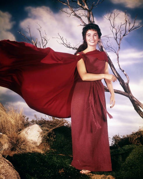English actress Jean Simmons Varinia Spartacus directed by Stanley- Old Photo
