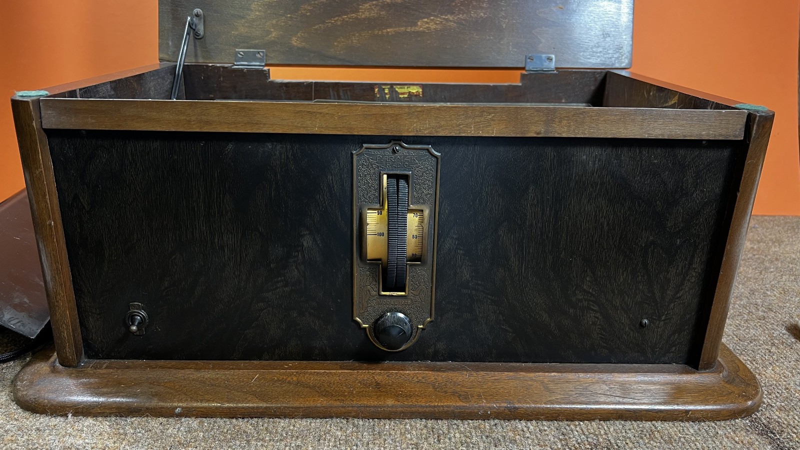PARMAK RADIO 1929/UTAH POWER  SPEAKER New wireing,  tested + need  replaced Caps