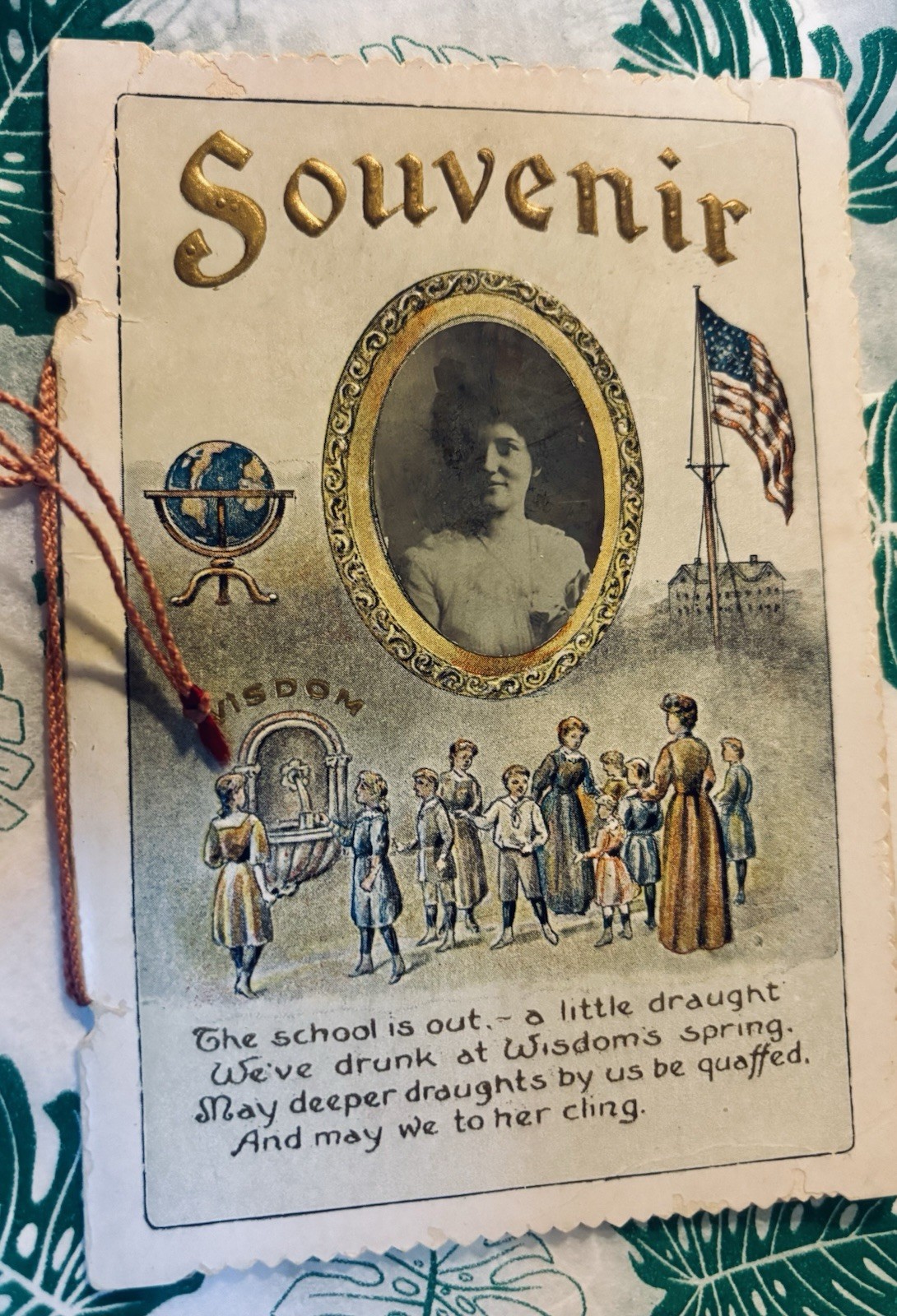 1907 Last Day of School Souvenir Antique Salesman's  Complete Sample Dover, Ohio