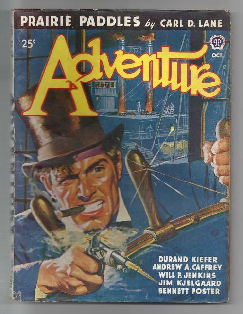 Adventure Oct 1947 Stevens Cvr; Hogue; Caffrey