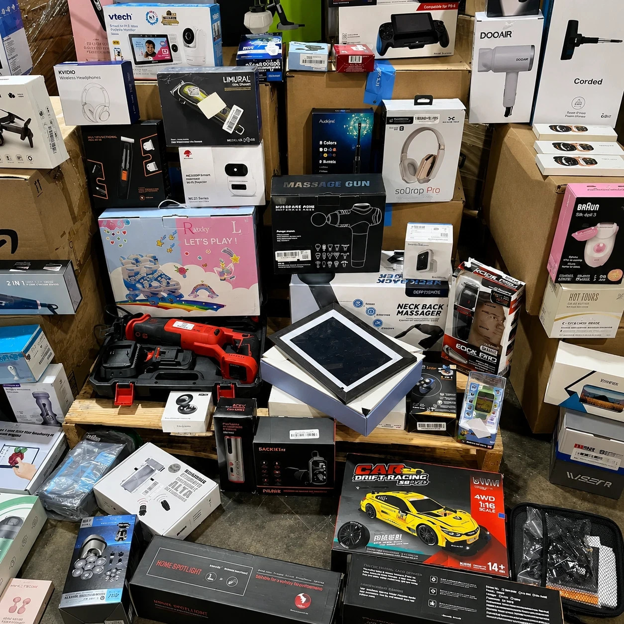 Amazon Warehouse Clearance Mystery Box – Premium Liquidation Stock
