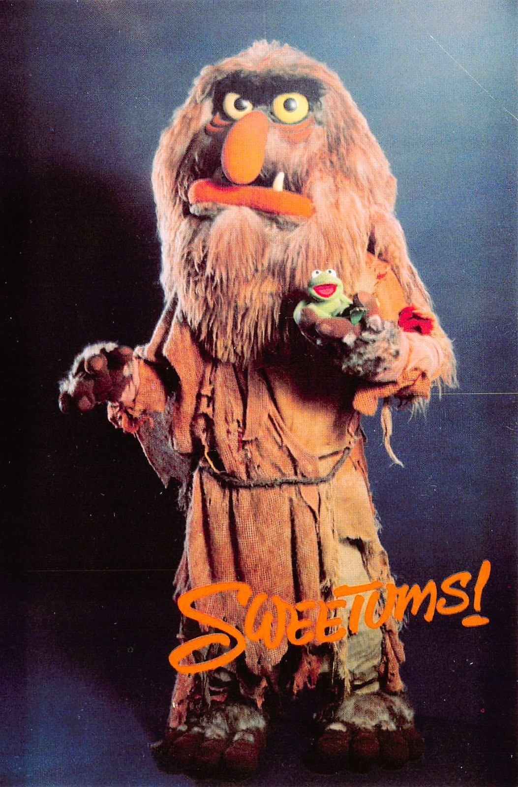 Sweetums Docile Hairy Ogre The Art Of The Muppets Jim Henson 6x4 Postcard CP451