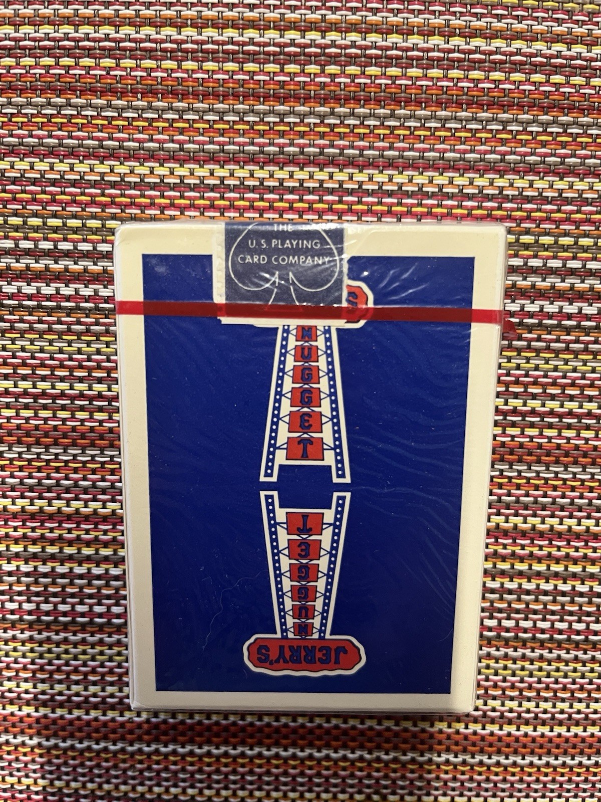 Authentic Sealed 1970’s Jerry's Nugget Playing Cards BLUE As-Issued Not Repros