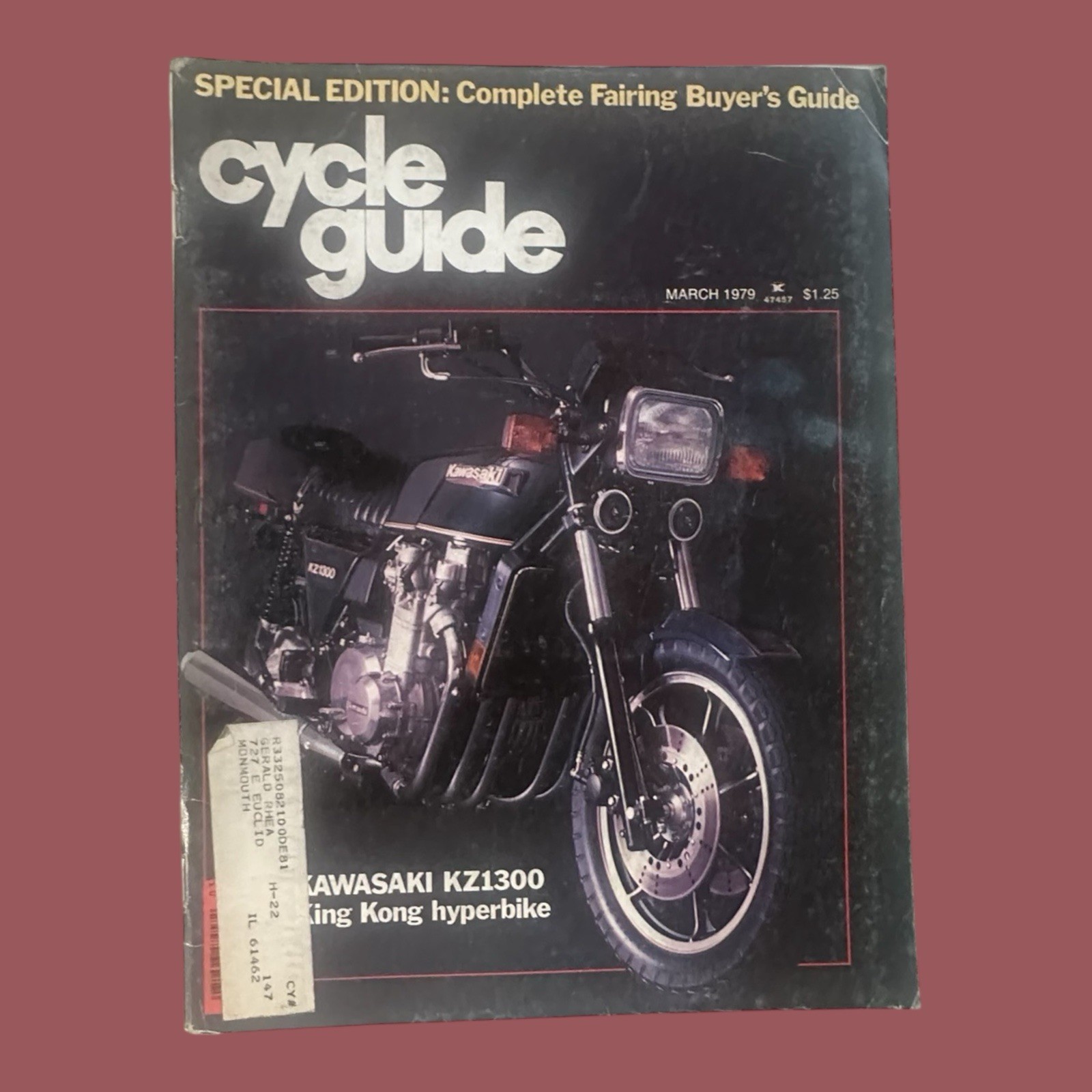 CYCLE GUIDE March 1979 Kawasaki KZ1300 Fairing Buyers Guide Motorcycle Magazine