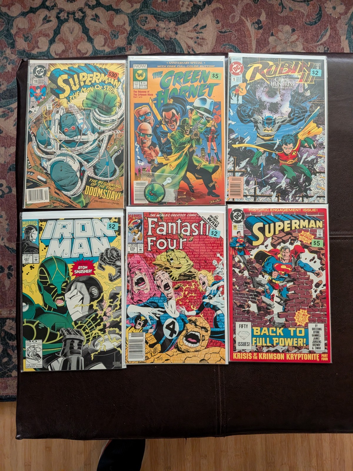 Huge Lot of 275+ Mixed Comic Books X-Men Superman DC Marvel All Protected