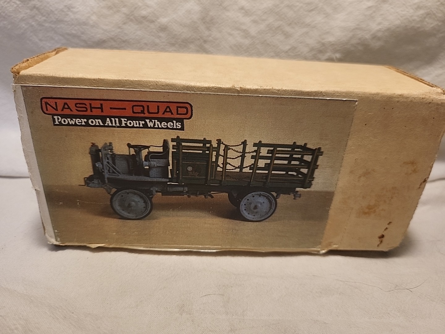 Vintage Jeffery Quad Nash Quad Power On All Four Wheels T-202 STAKE BED MCKENZIE Vintage Jeffery Quad Nash Quad Power On All Four Wheels T-202 STAKE BED MCKENZIE