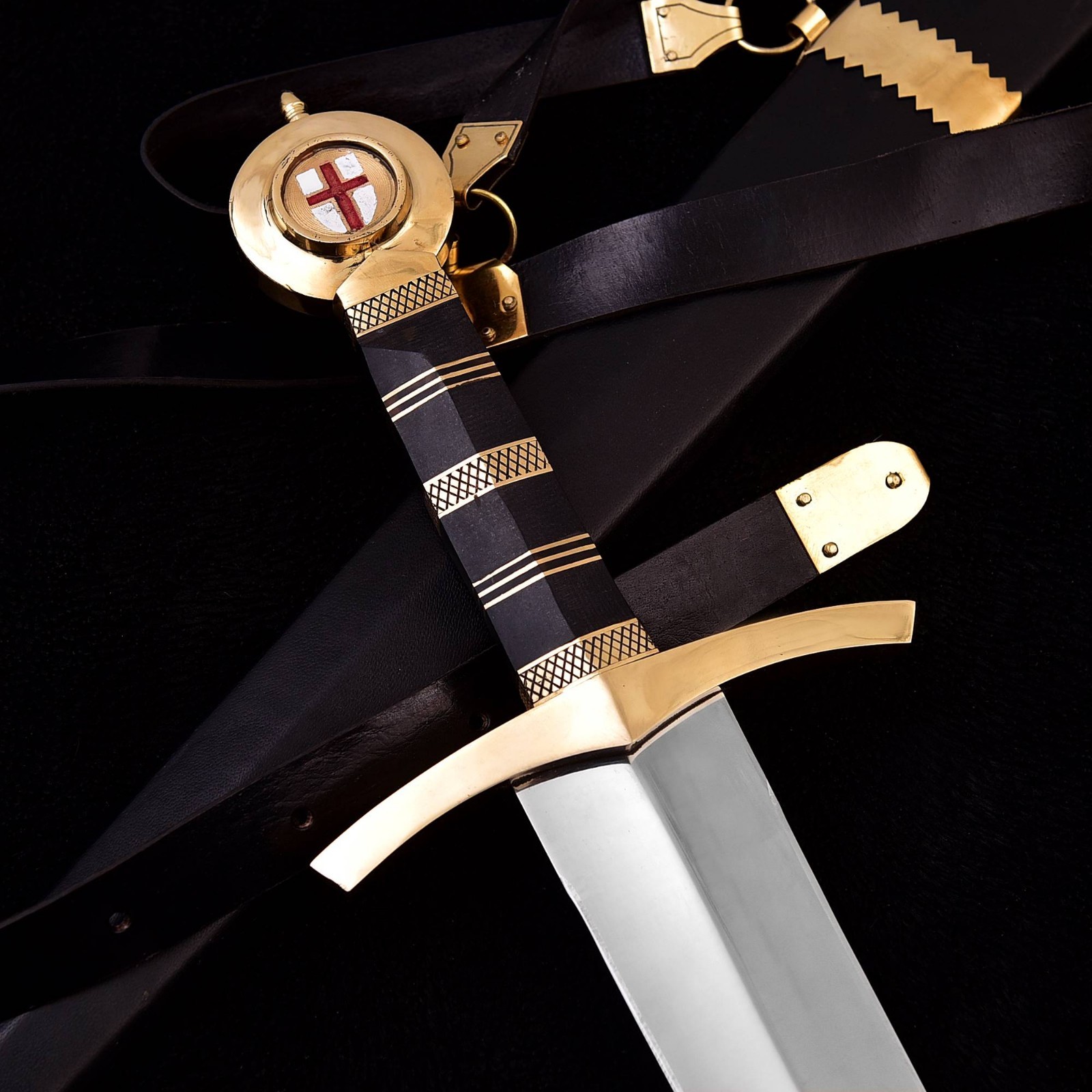 Handmade Sword Medieval Fantasy Knight Collector Display Sword Scabbard