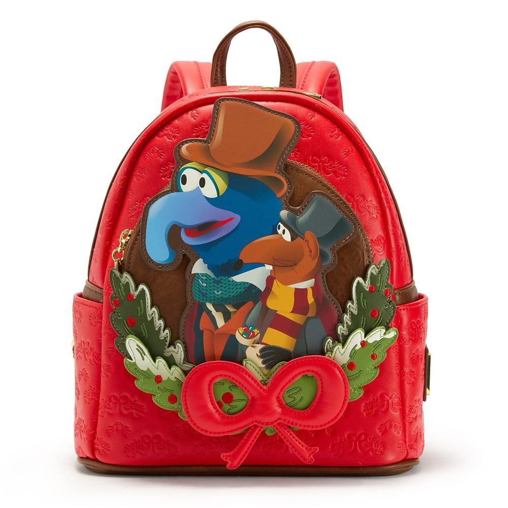 Disney Parks The Muppet Christmas Carol Loungefly Mini Backpack Exclusive