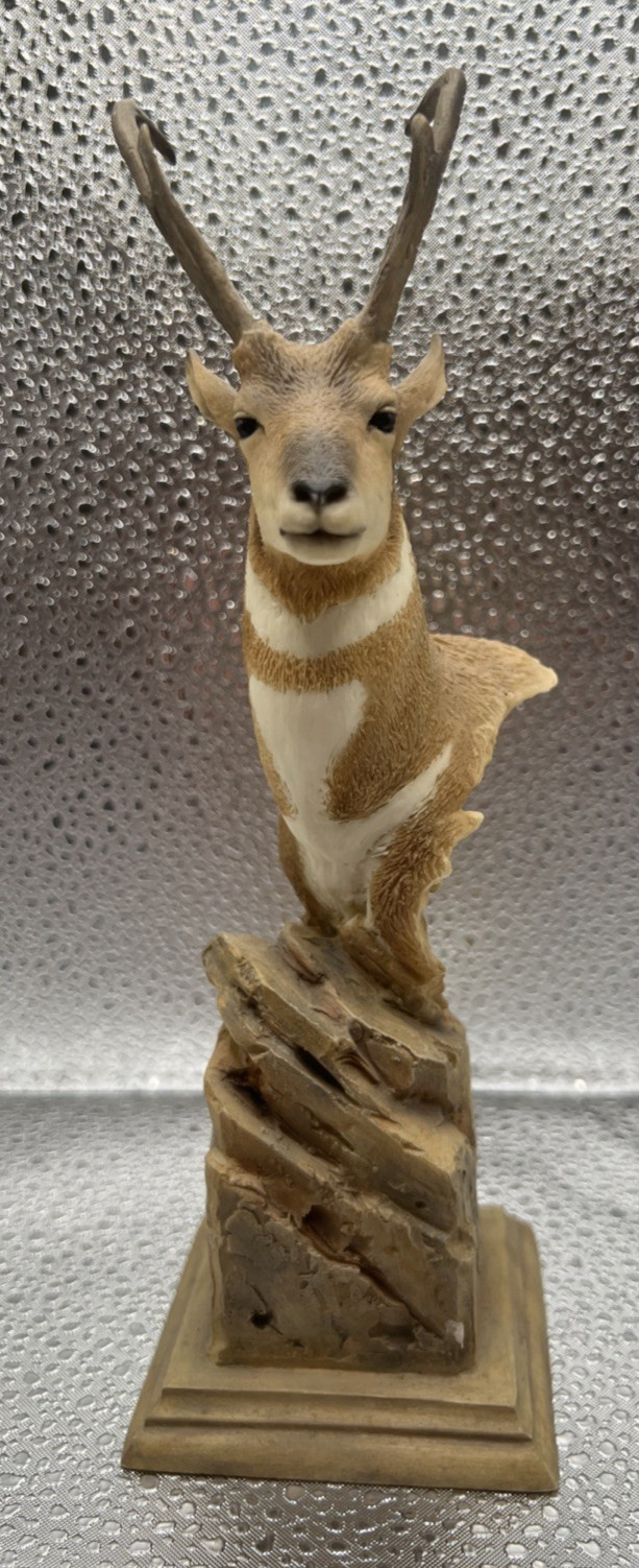 Mill Creek Joe Slockbower 38470 Trailblazer Pronghorn Antelope Sculpture RARE