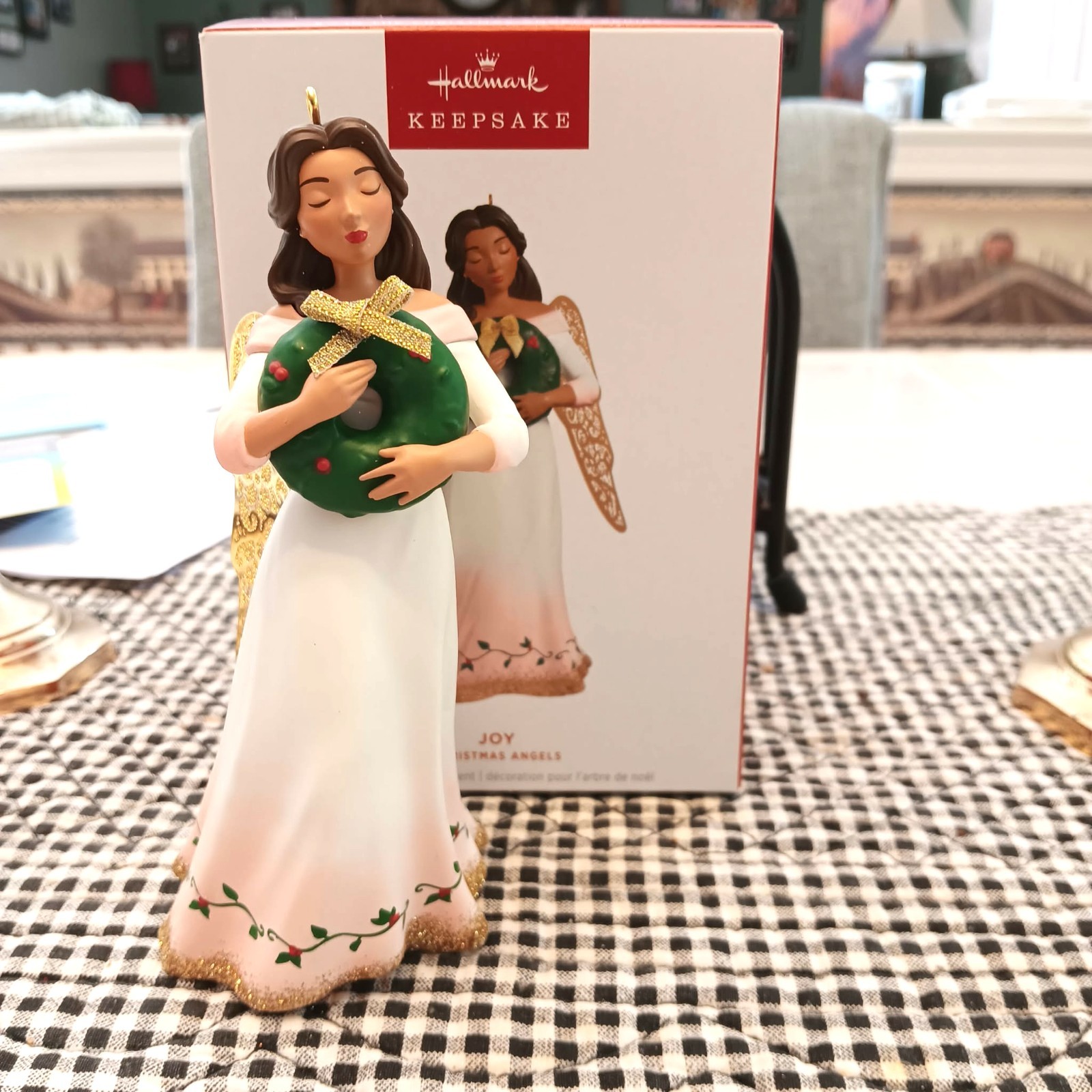HALLMARK JOY #8 CHRISTMAS ANGELS SERIES. 2025 KEEPSAKE ORNAMENTS