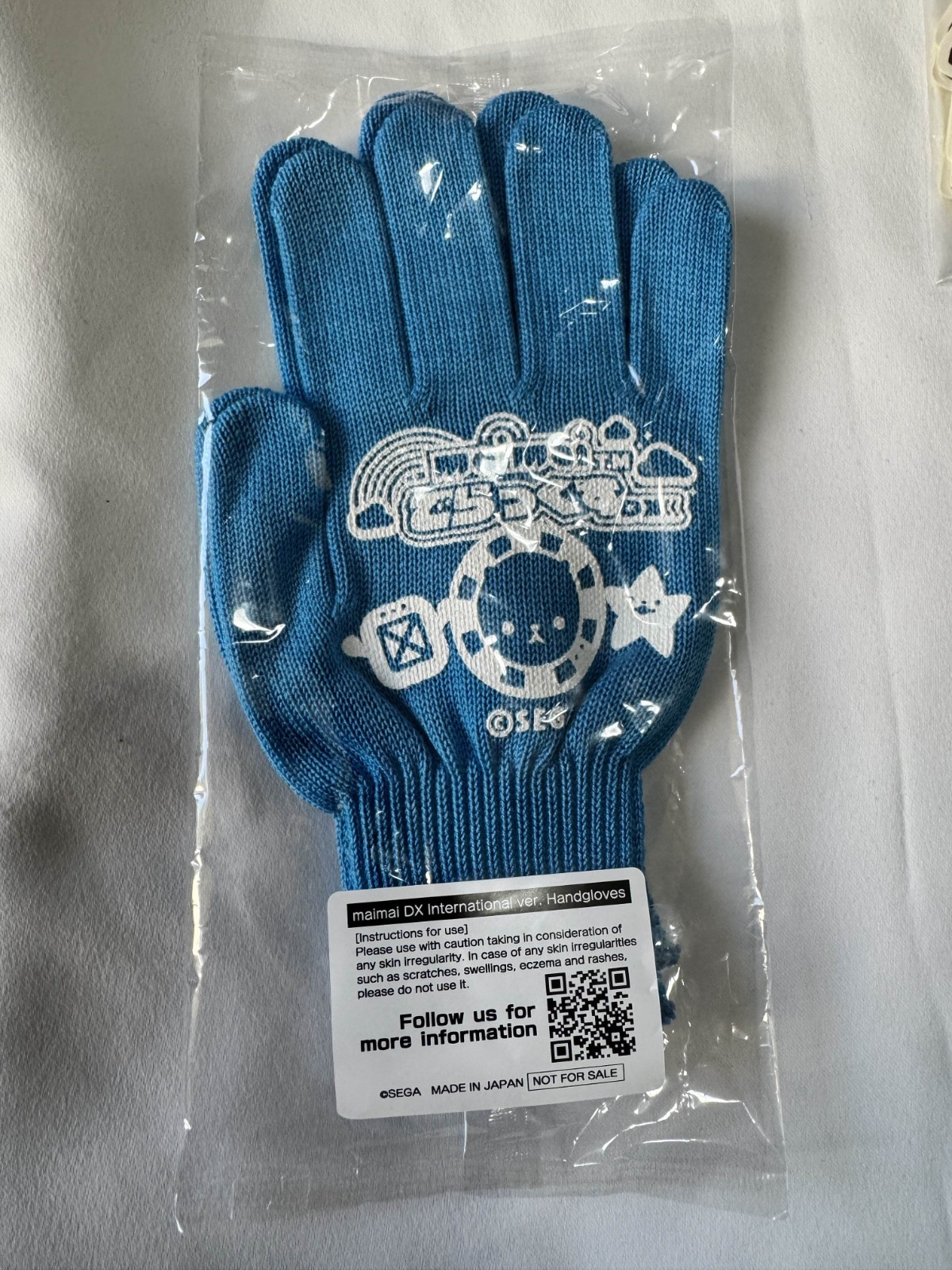 Official SEGA maimai DX Round 1 Hand Gloves Anime Expo 2025 RARE NEW AX2025