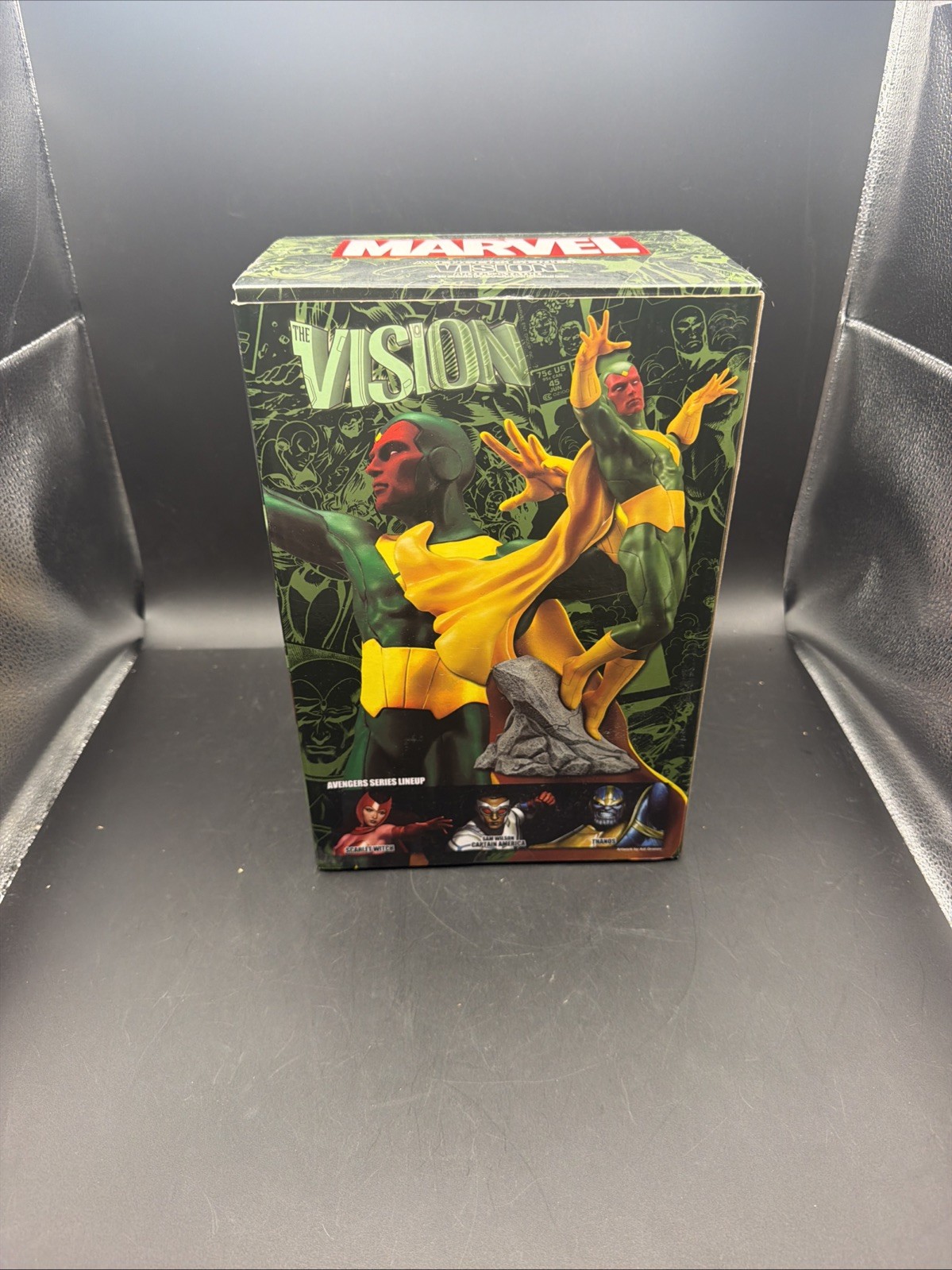 Kotobukiya ArtFX Premier Plus Marvel Vision 1/10 Scale Pre-Painted Used Kotobukiya ArtFX Premier Plus Marvel Vision 1/10 Scale Pre-Painted Used
