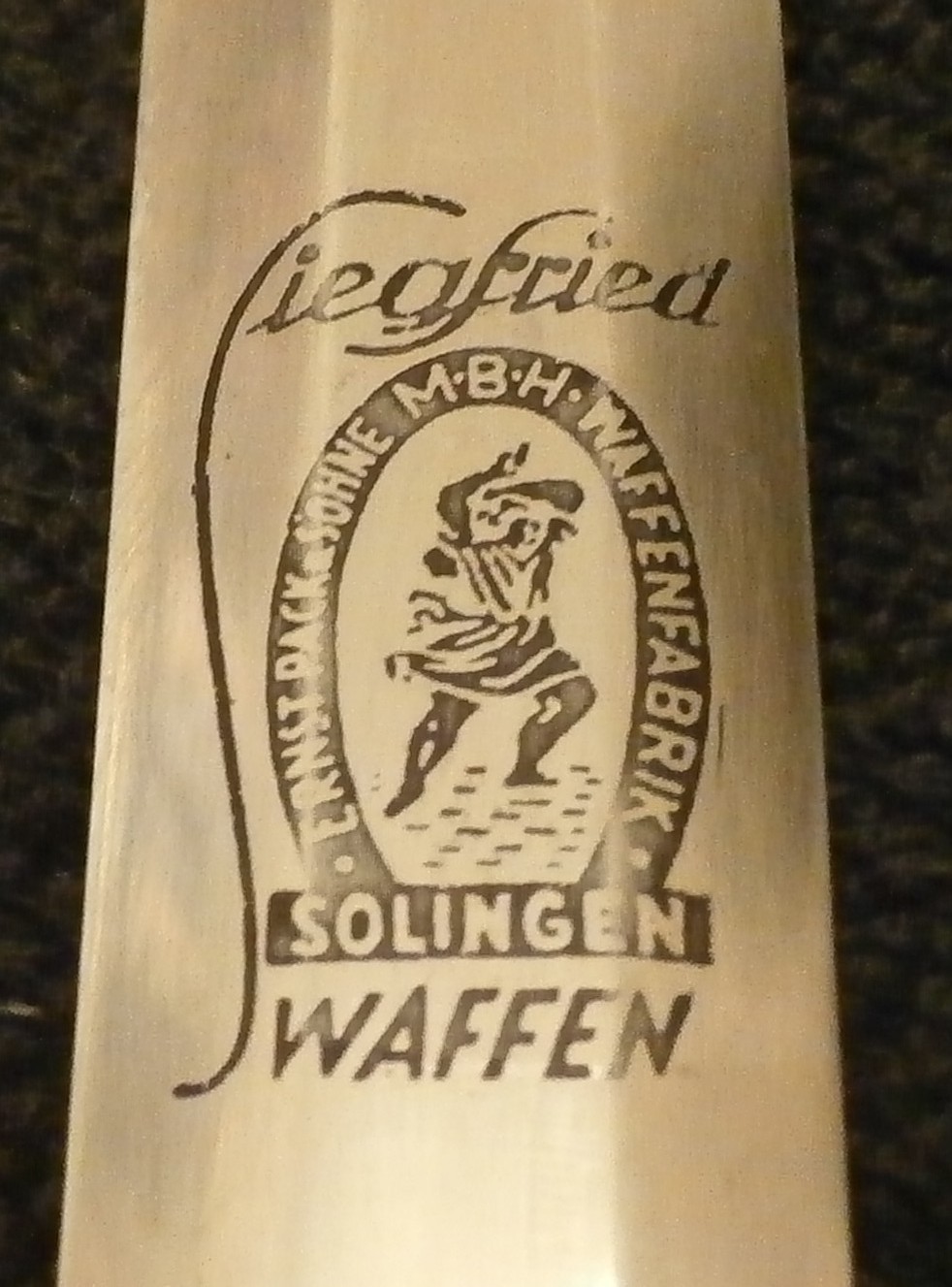 WW2 German army luftwaffe dagger blade rare logo