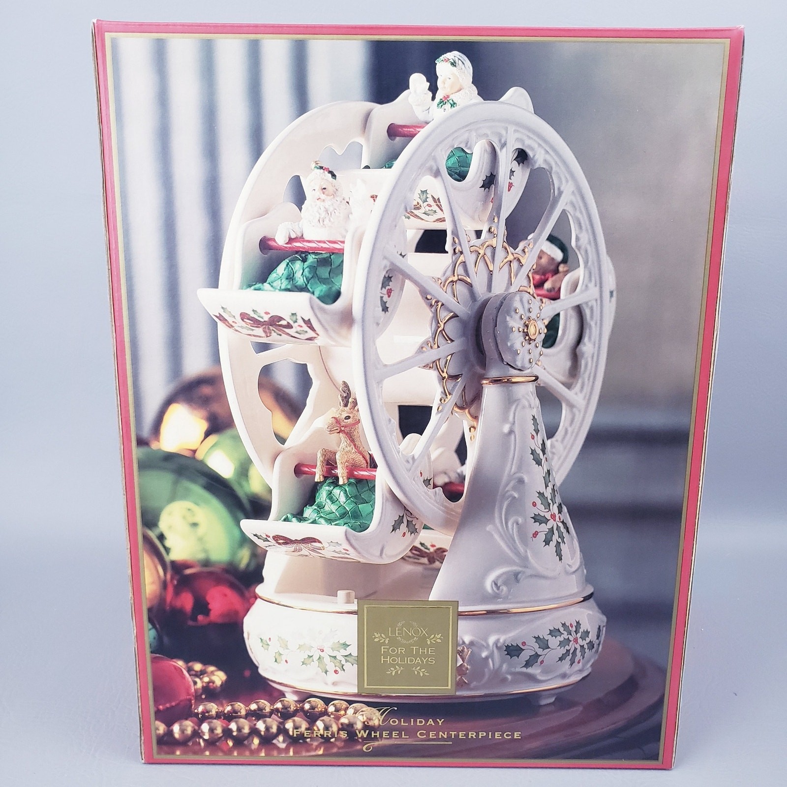 Lenox Holiday Ferris Wheel Musical Centerpiece 12\