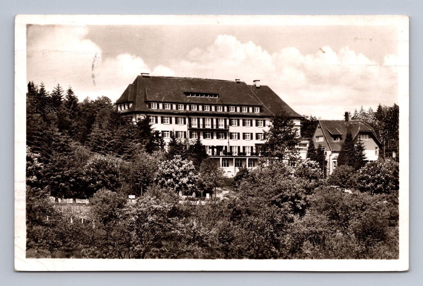 Germany FREUDENSTADT Schwarzwald Kurhaus Elisabeth 1952 to New York NY Germany FREUDENSTADT Schwarzwald Kurhaus Elisabeth 1952 to New York NY