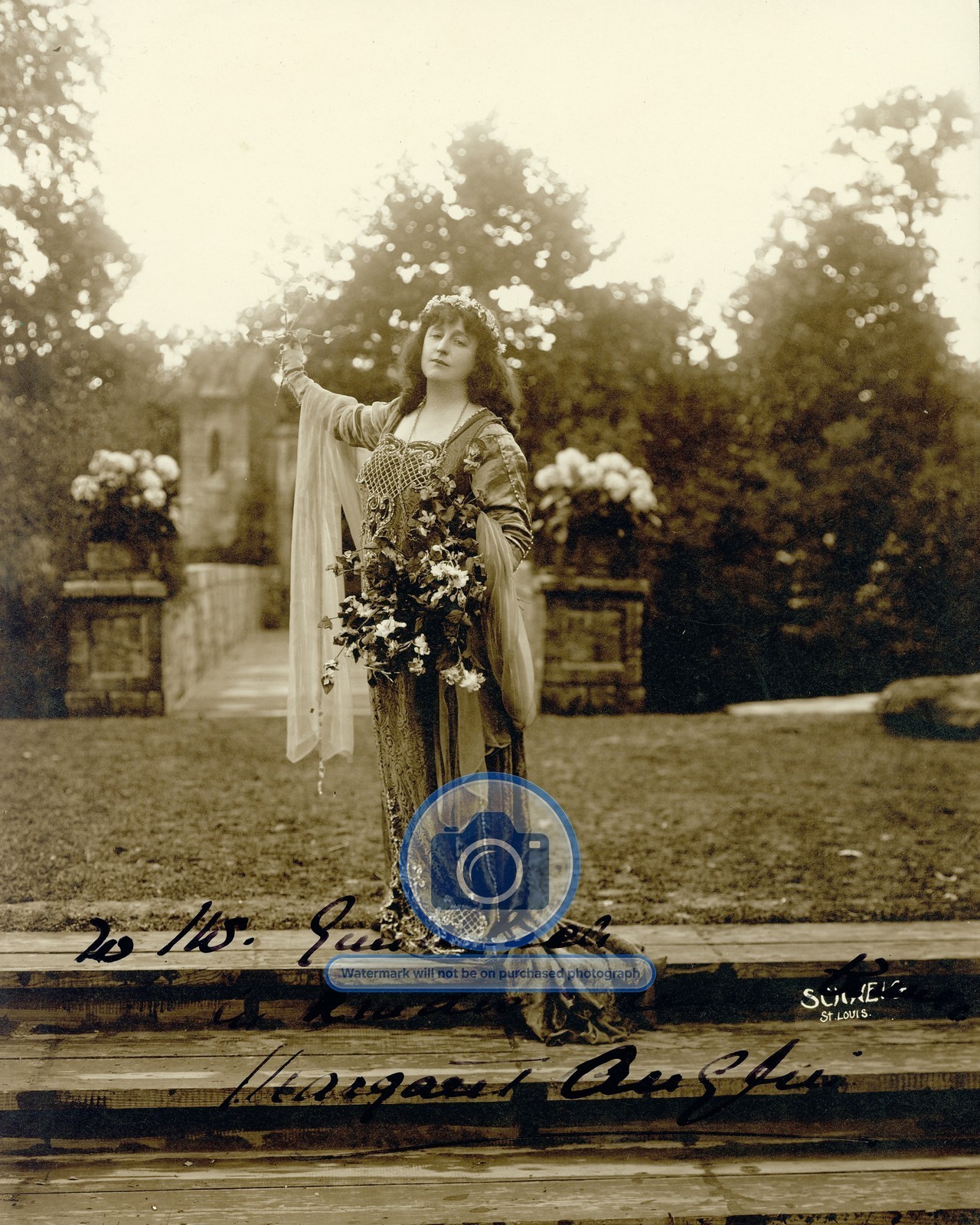 MARGARET ANGLIN IN AS YOU LIKE IT SHAKESPEARE FESTIVAL 1916 8X10 PHOTO