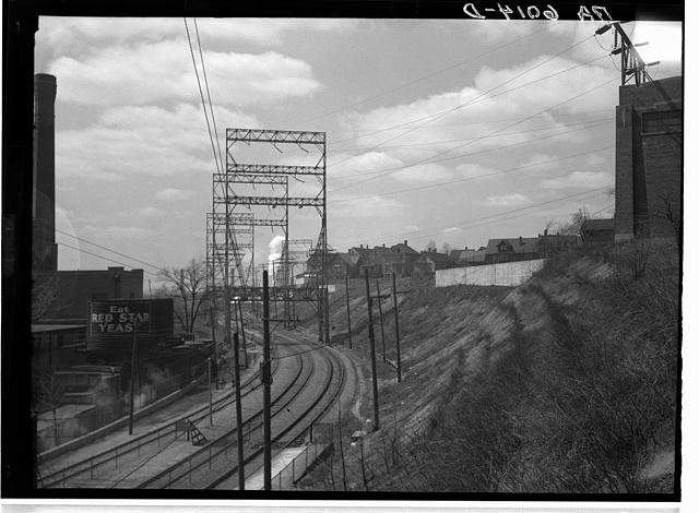 Photo:Milwaukee Wisconsin 1900s Chicago Milwaukee Railroad Housing Tracks