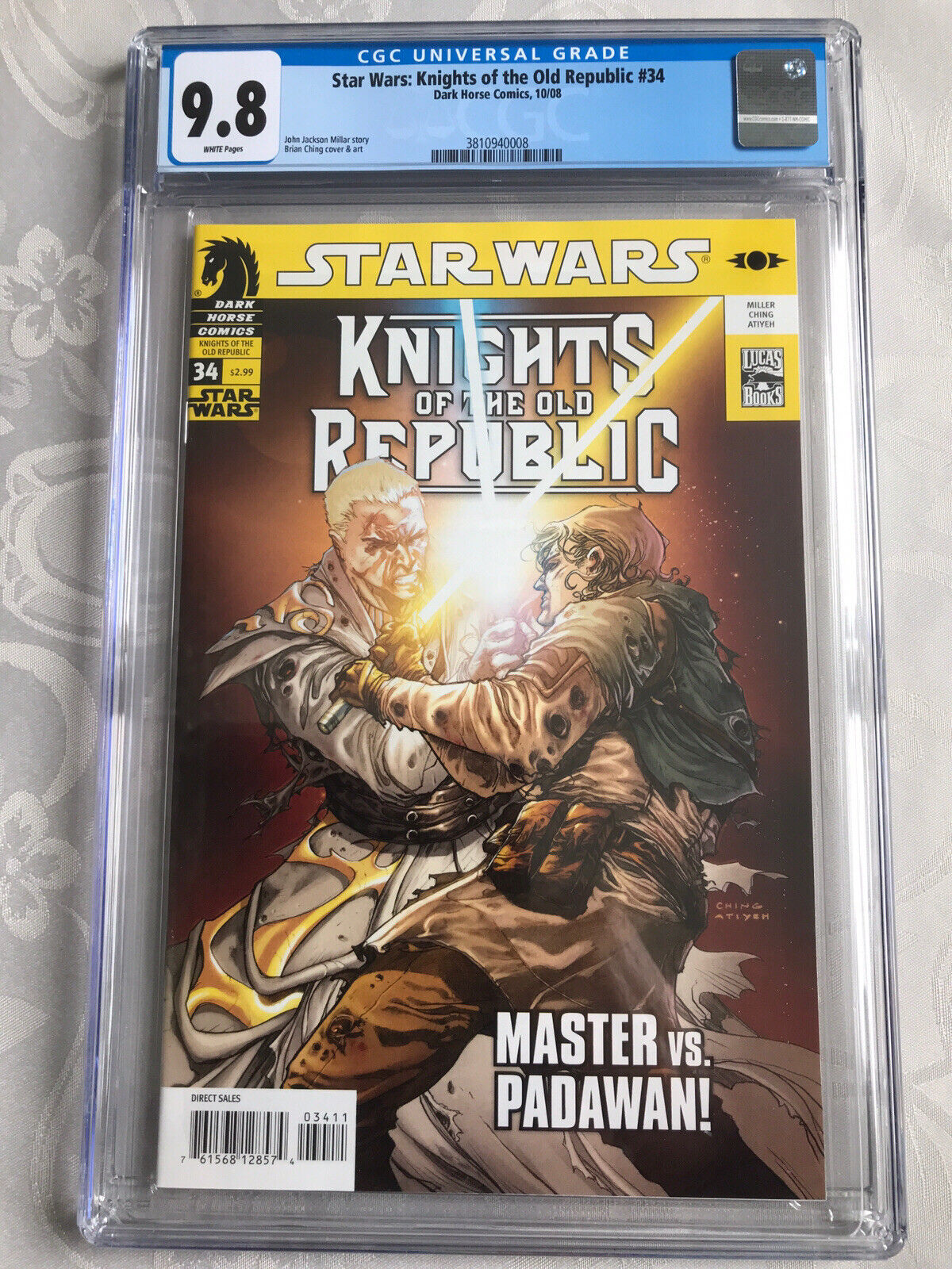 Star Wars Knights of the Old Republic #34 CGC 9.8