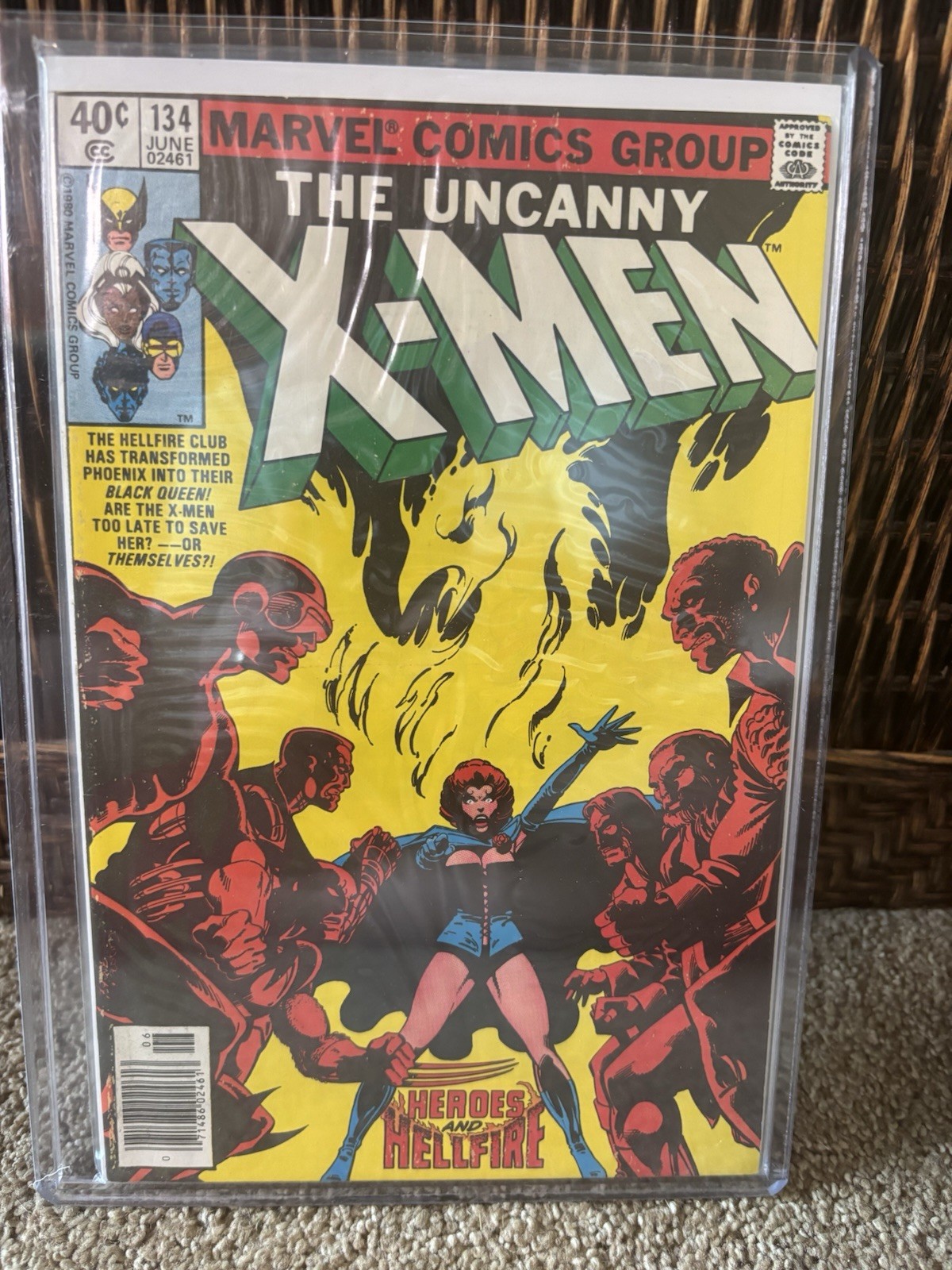 Uncanny X-Men # 134 1980 1ST APPEARANCE OF DARK PHOENIX Newsstand VF+ Or Better