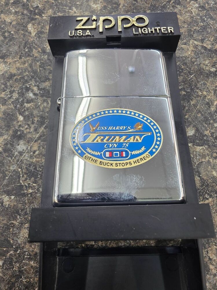 Zippo Lighter - USS Harry S. Truman CVN 75