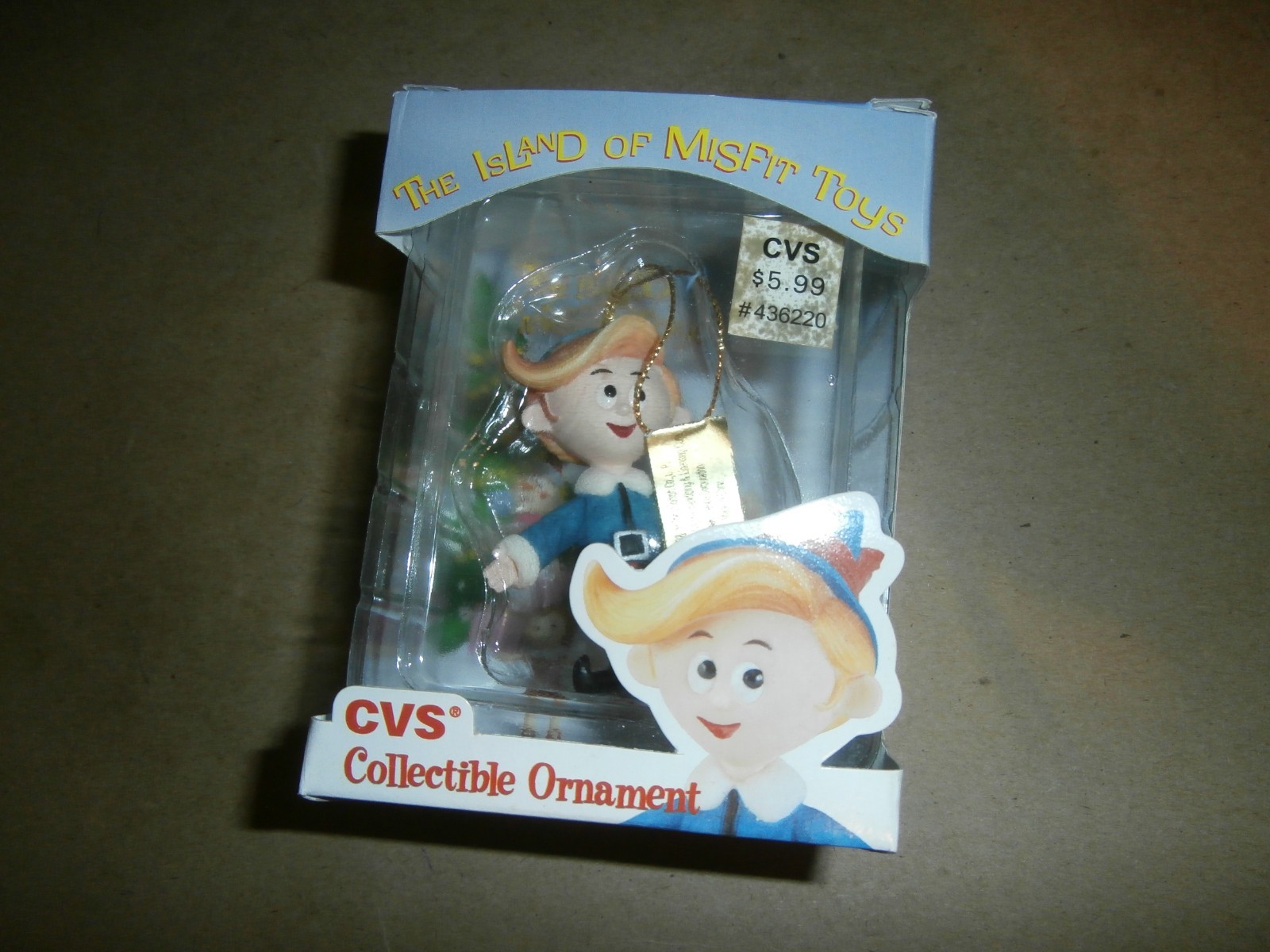 Vintage 1999 Enesco CVS Island of Misfit Toys Christmas Ornament Herbie