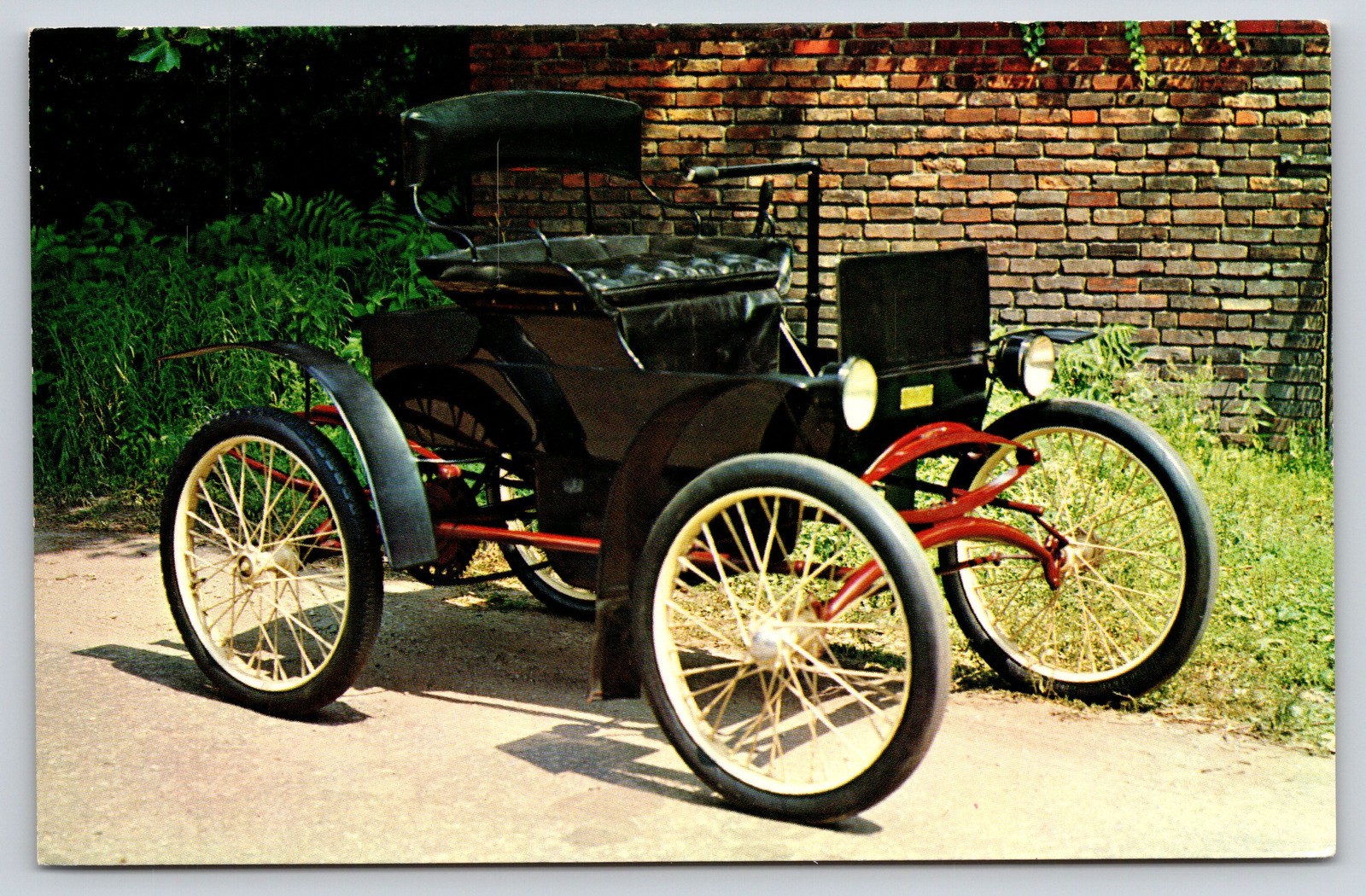 Automobile~Frederick Crawford Auto Museum~1899 Baker Electric Runabout~1950s PC