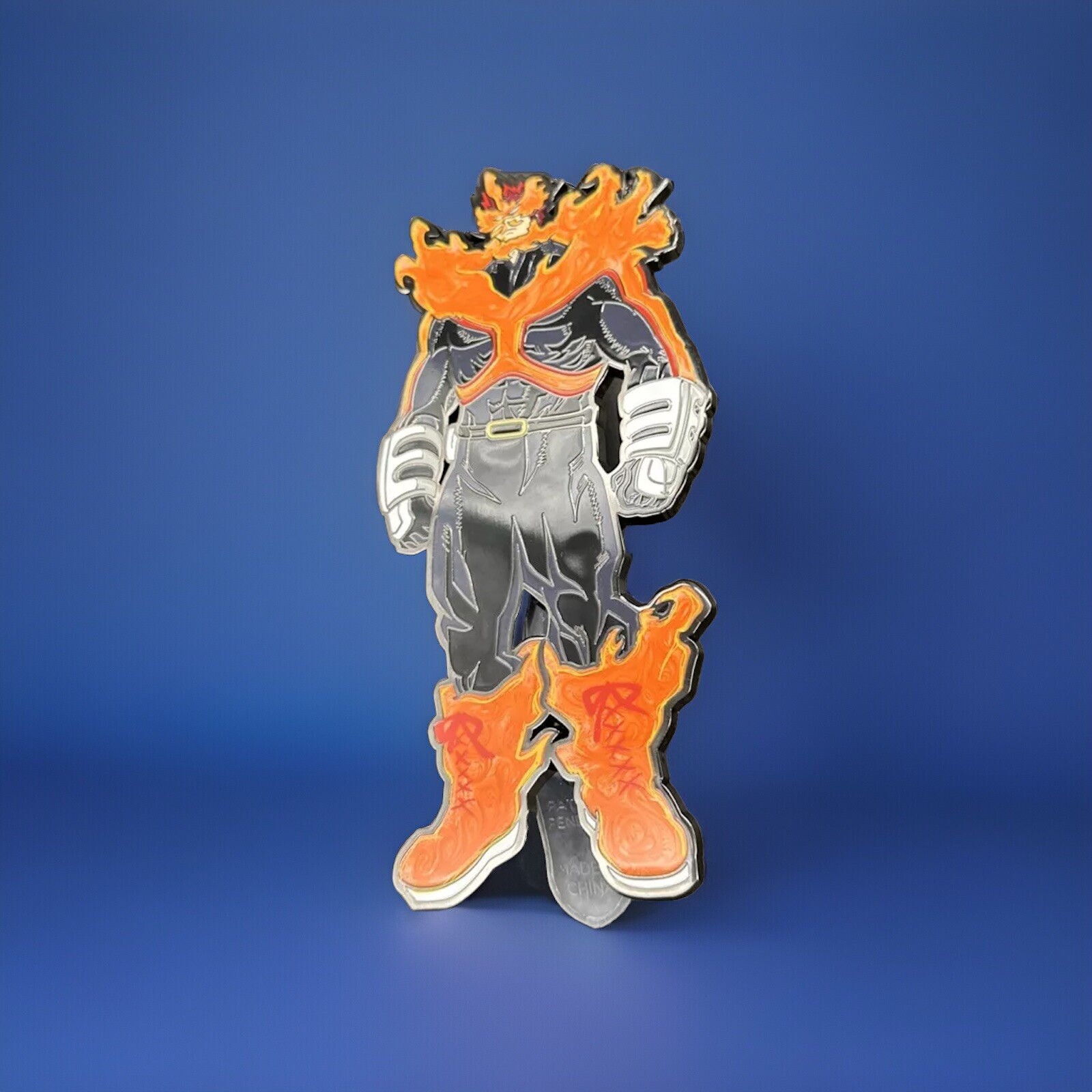 FiGPiN #X26 My Hero Academia Endeavor FiGPiN XL Enamel Pin - NO CASE