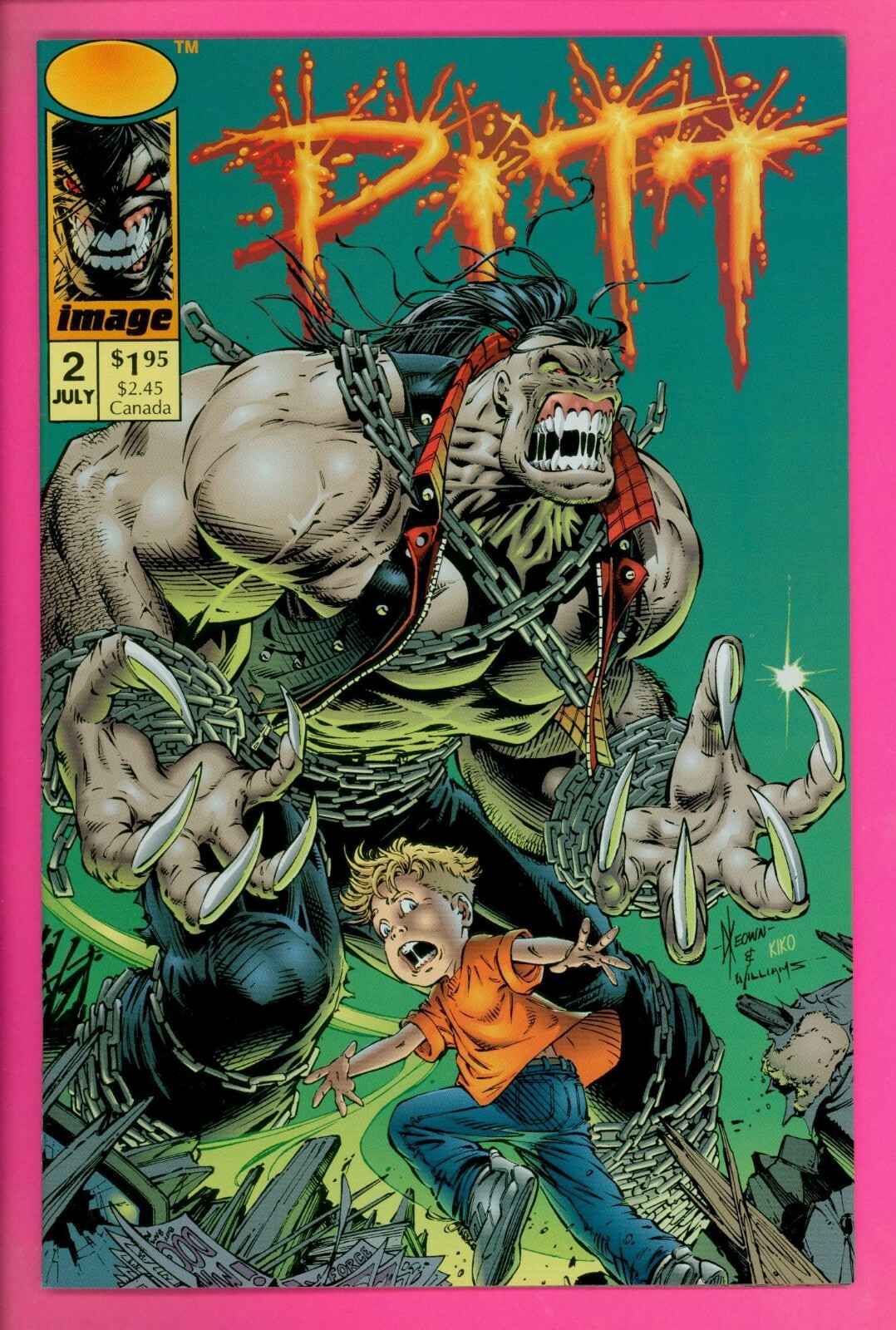 Pitt 2 9.2 NM- near mint Image comics