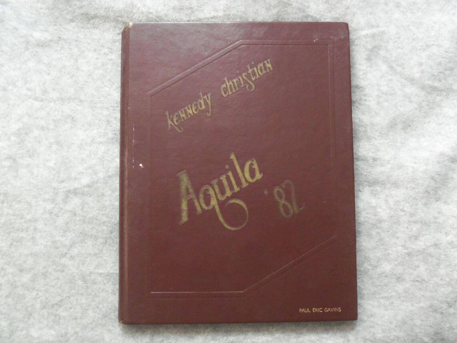 1982 AQUILA KENNEDY CHRISTIAN HIGH SCHOOL YEARBOOK - HERMITAGE, PA - YB 3171