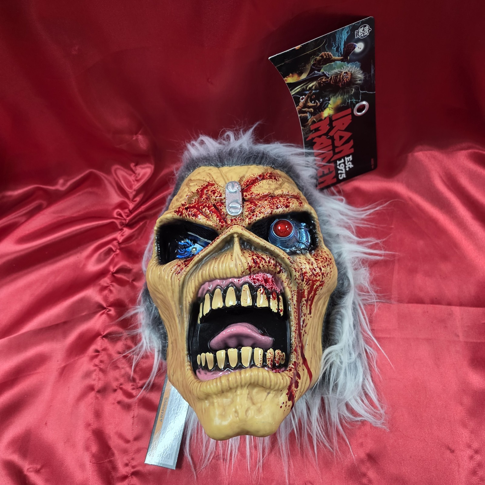 Iron Maiden - 50th Anniversary Deluxe Injection Mask - Loose Header Card
