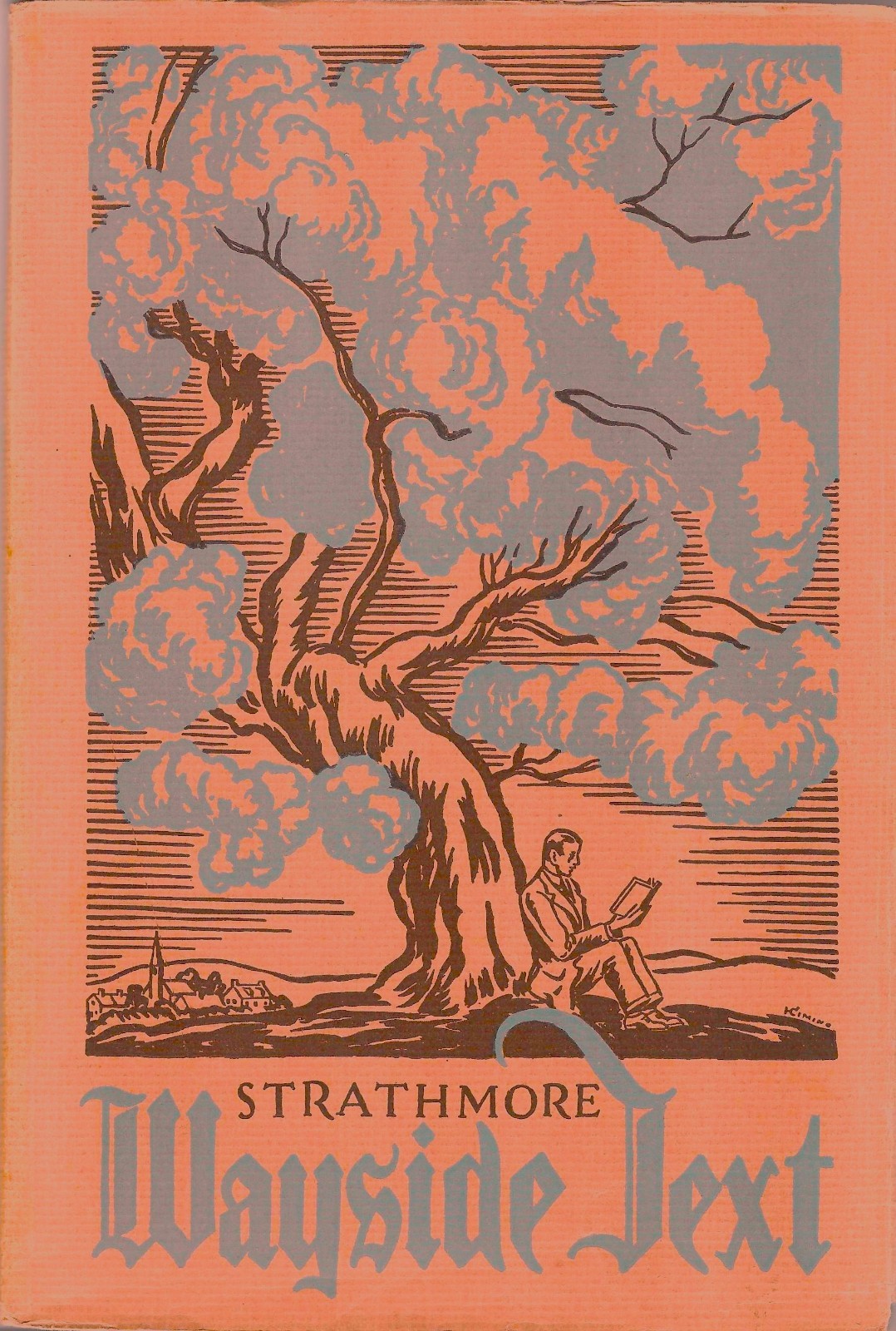 STRATHMORE 1929 paper sample book 40p Wayside Text printing ads Marchbanks Press