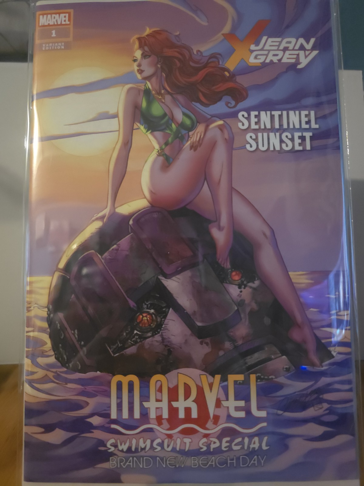 MARVEL SWIMSUIT SPECIAL: Brand New Beach Day #1 Campbell 2026 Jean Grey Variant MARVEL SWIMSUIT SPECIAL: Brand New Beach Day #1 Campbell 2026 Jean Grey Variant