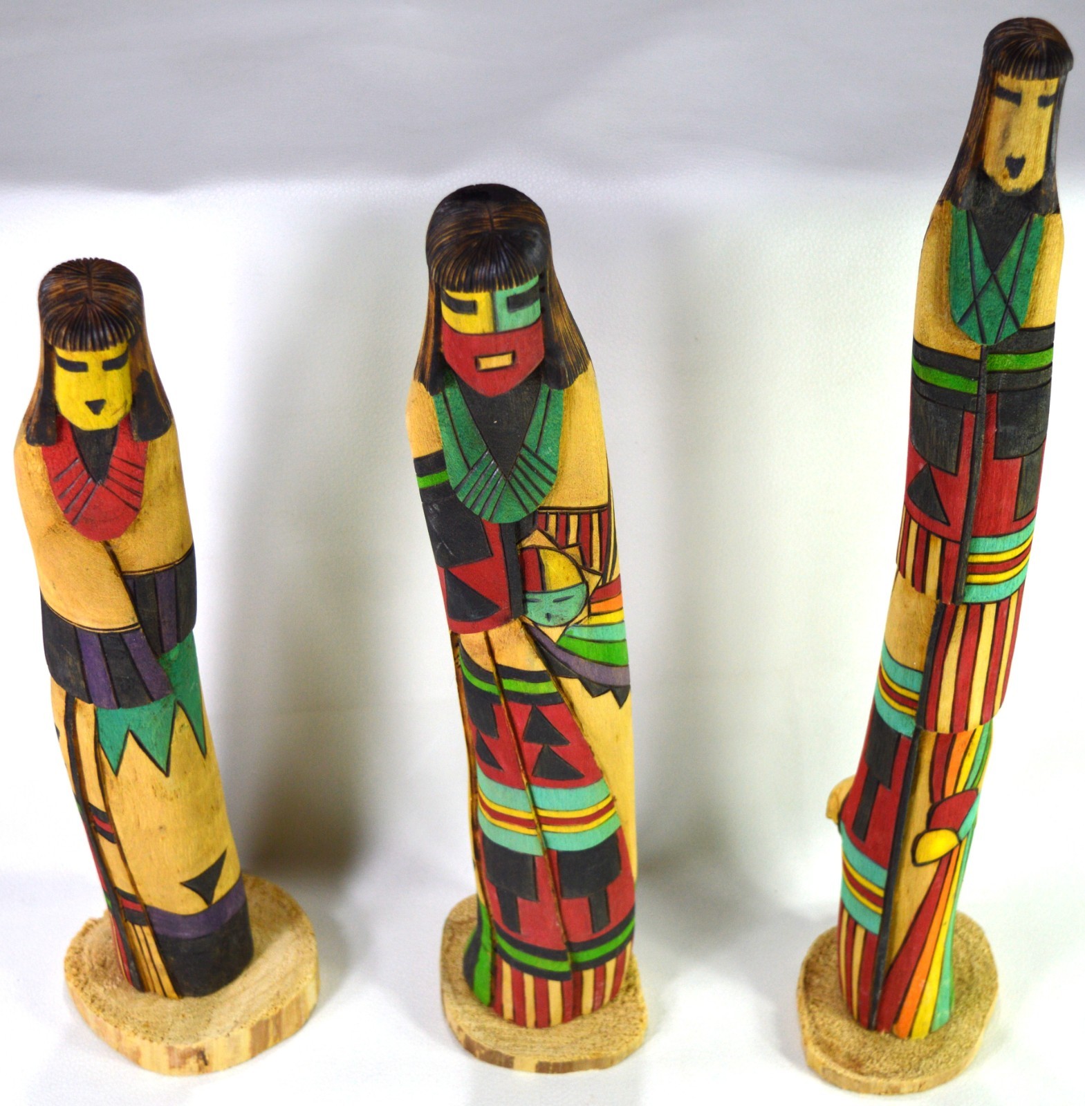 Set of 3 Kachina Dolls with Supernatural Powers Diné Shalako POWERFUL SPIRITS Set of 3 Kachina Dolls with Supernatural Powers Diné Shalako POWERFUL SPIRITS