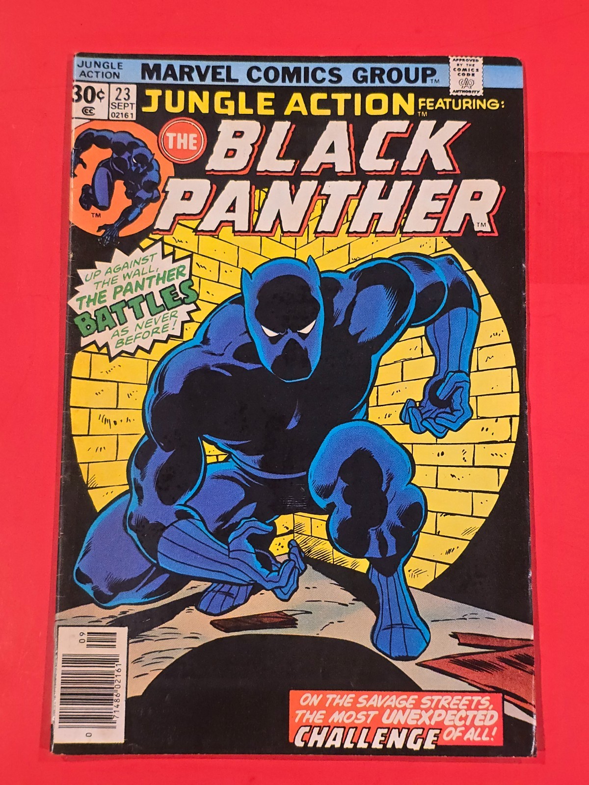 Jungle Action #23 1976 Marvel Black Panther Daredevil John Byrne Cover